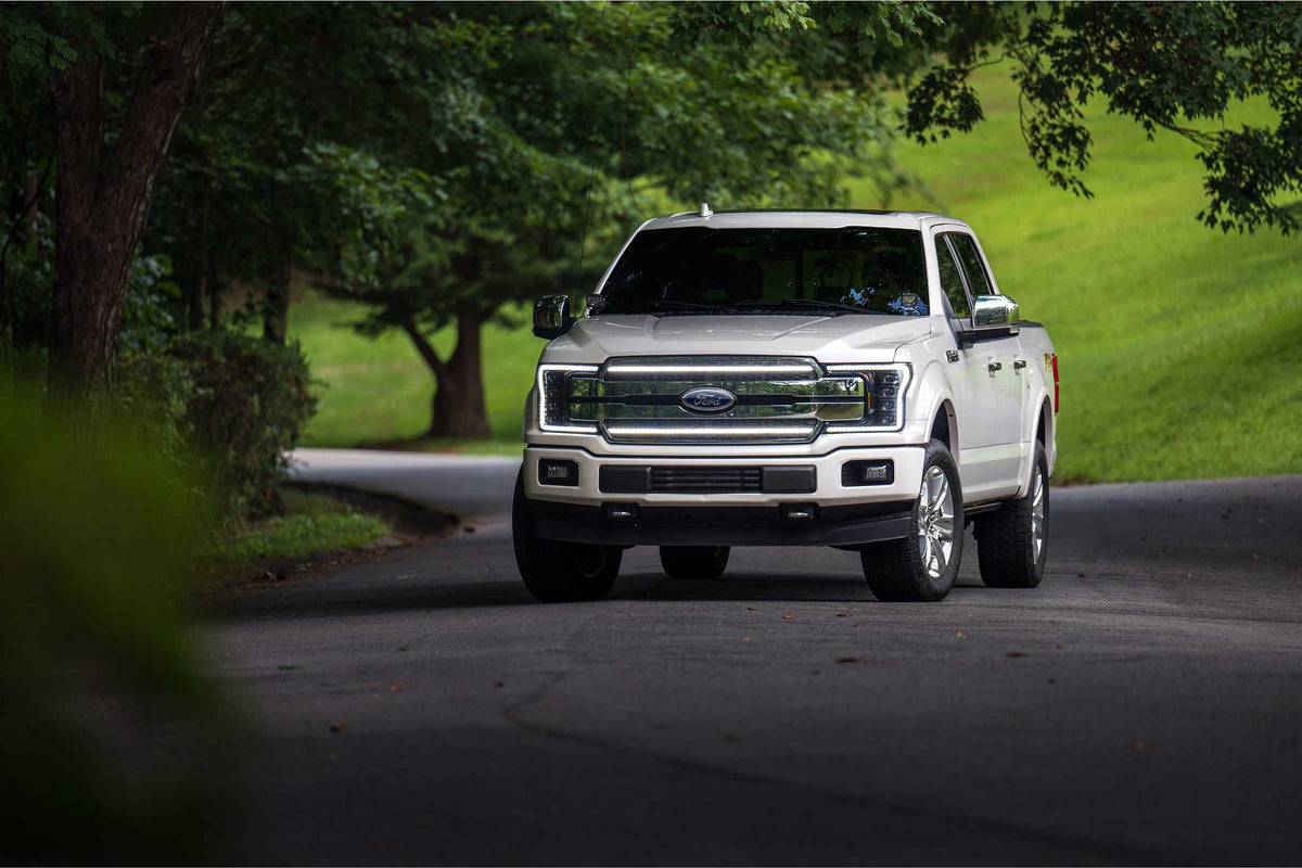 XBG LED Grille: Ford F-150 (18-20 / Chrome / White DRL) - Grilles (Image 5 of 5)