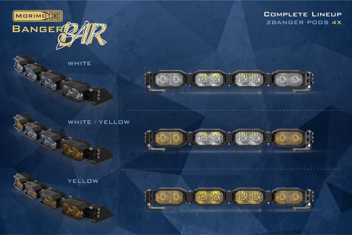 Single-Row BangerBar: (4 Pod / 16") (NCS Power - White) - Off Road - Veh. Spec (Image 6 of 6)