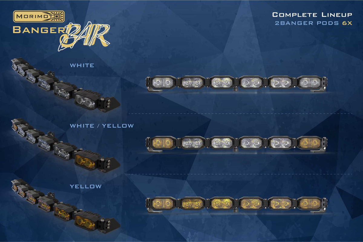 Single-Row BangerBar: (6 Pod / 24") (NCS Power - White) - Off Road - Veh. Spec (Image 6 of 6)