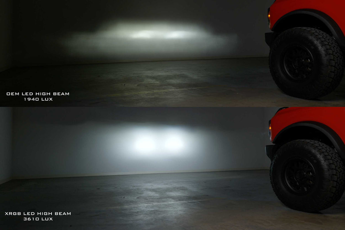 XRGB LED Headlights: 2021+ Ford Bronco (Set) - Headlights (Image 6 of 6)