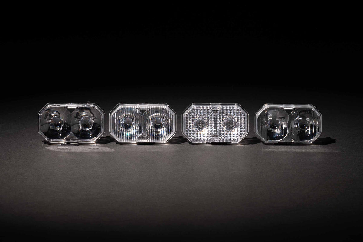 Lens Only: 2Banger (White / Wide / Each) - Off Road - Veh. Spec (Image 3 of 3)