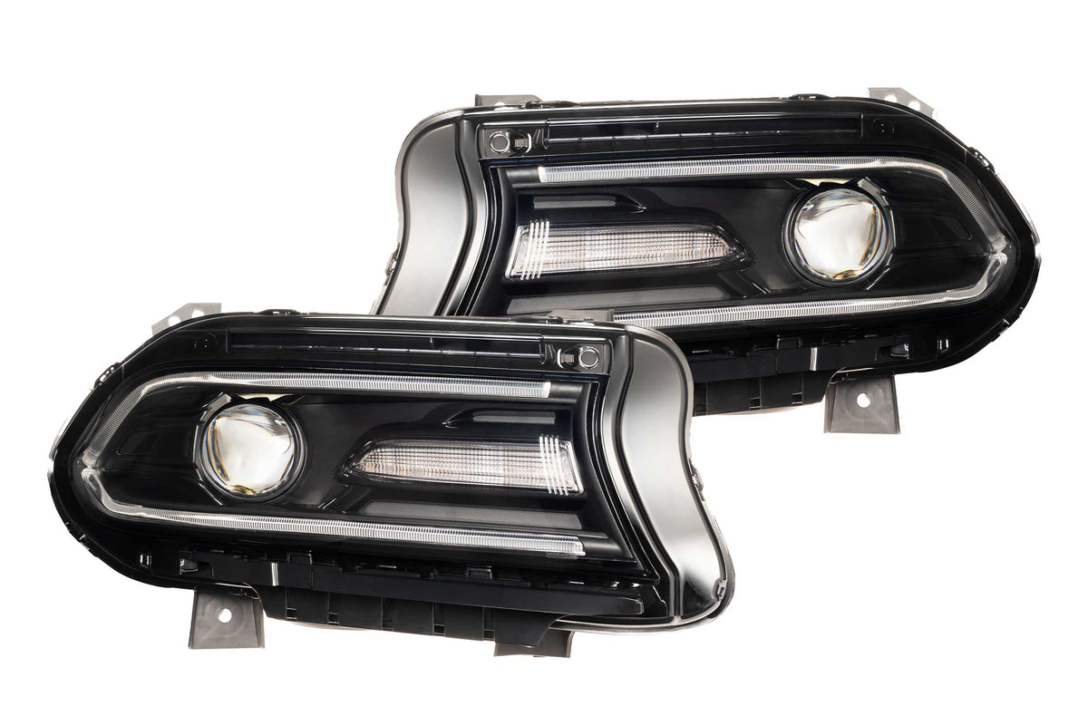 XRGB LED Headlights: 15-23 Dodge Charger (Set) - Headlights (Image 6 of 6)