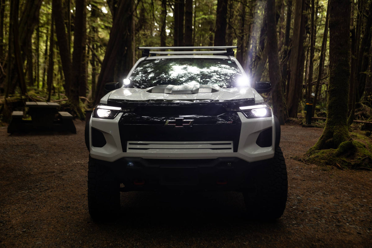 Morimoto 4Banger Ditch Light Kit: 15-22 Colorado (NCS Yellow Flood Beam) - Off Road - Veh. Spec (Image 6 of 6)
