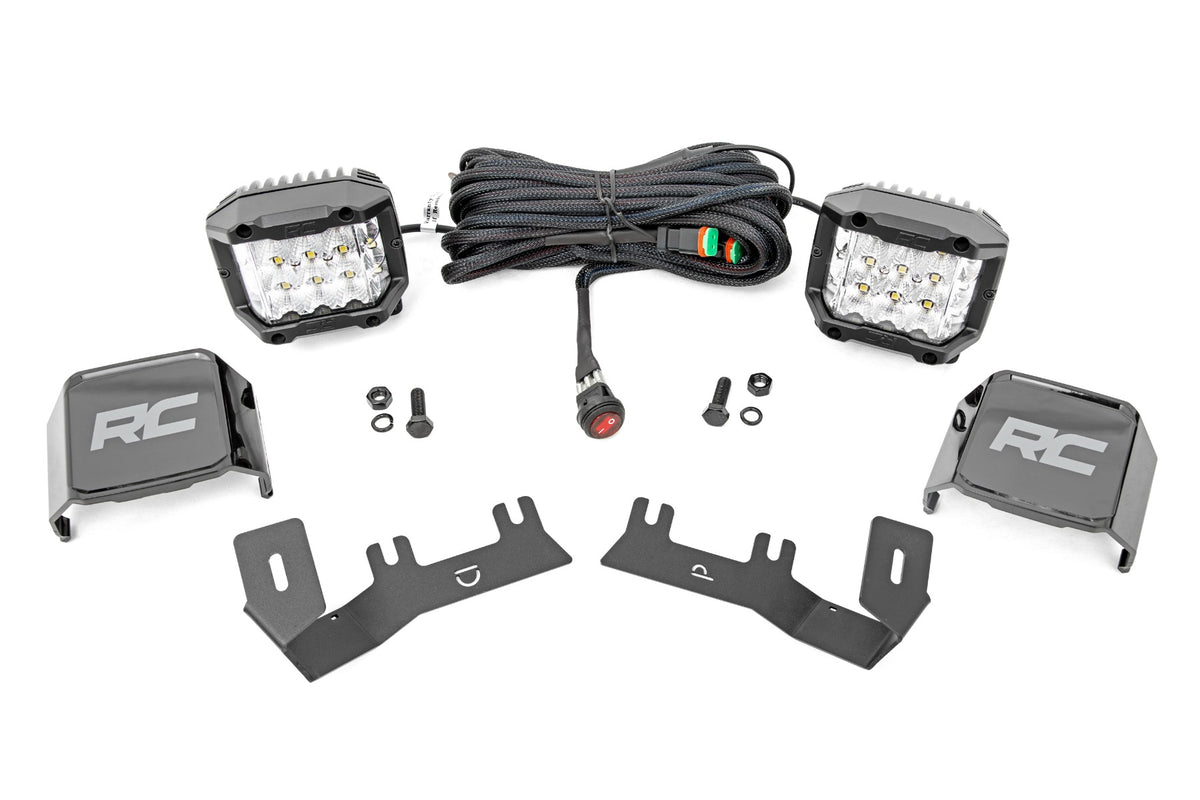 Rough Country 1056 Bumper Light Mount Bar | Jeep Cherokee XJ 2WD/4WD (1984-2001) - Image 5