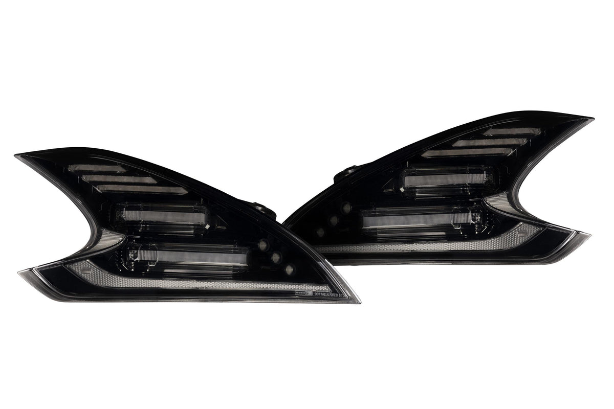 XB LED Tail Lights: 09-21 Nissan 370Z (Gen II / Smoked / Set) - Tail Lights (Image 6 of 6)