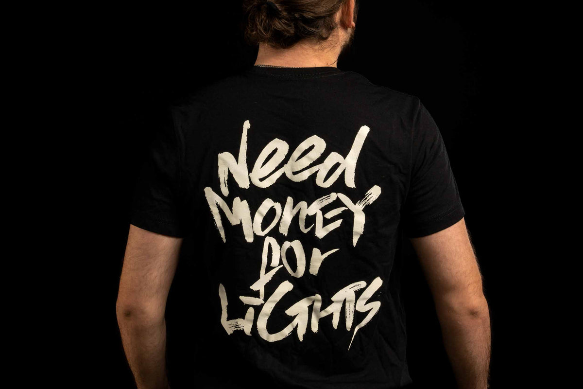 Shirt: Morimoto Black/White (Need Money / L) - Swag (Image 6 of 6)