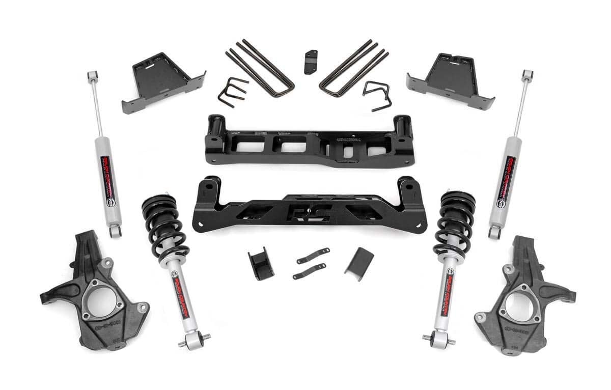 Rough Country 26331 7.5 Inch Lift Kit | N3 Struts | Chevy/GMC 1500 2WD (07-13) - Image 1