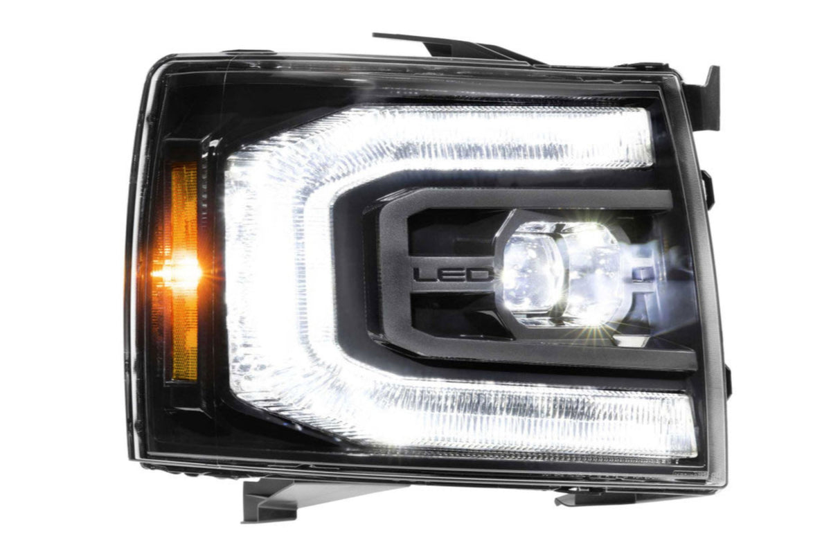 XB LED Headlights: Chevrolet Silverado (07-13 / Set) - Headlights (Image 6 of 6)