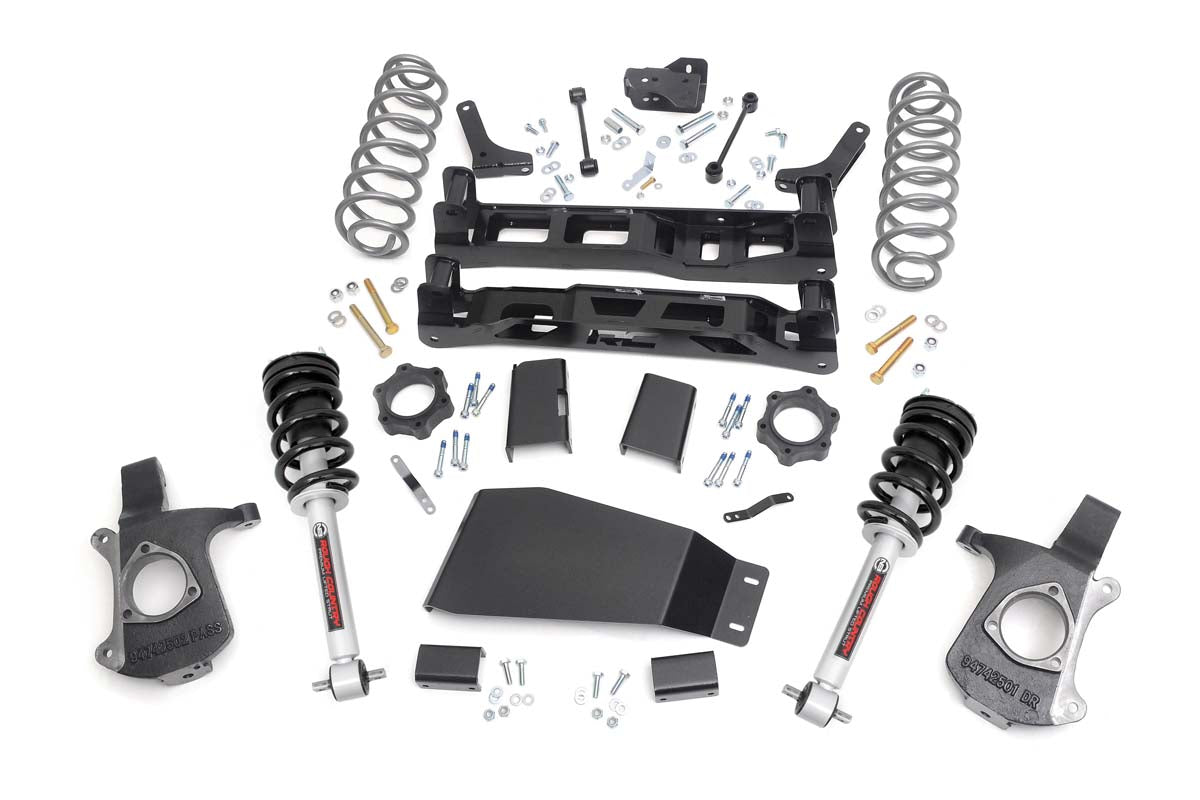 Rough Country 28101 5 Inch Lift Kit | N3 Struts | Chevy/GMC SUV 1500 2WD/4WD (2007-2014) - Image 1