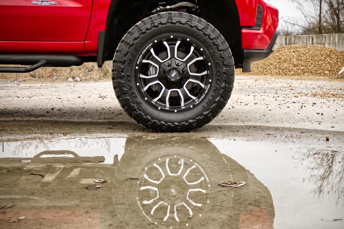 Rough Country 93201010 93 Series Wheel | One-Piece | Matte Black | 20x10 | 8x6.5 | -18mm - Image 4