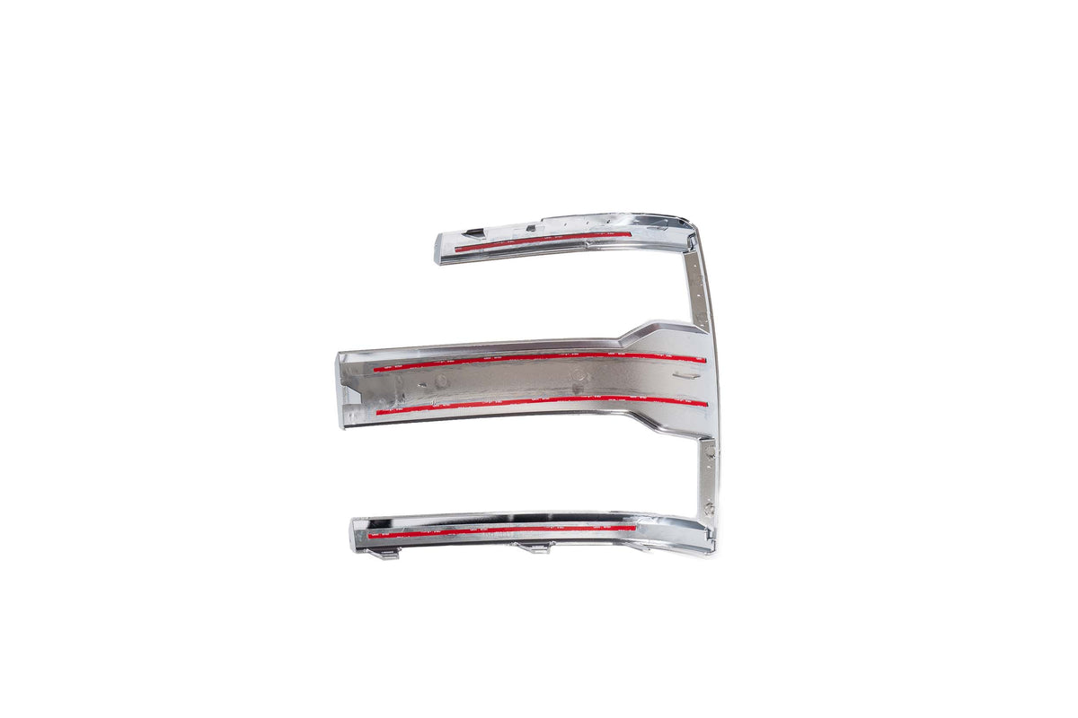 XB LED Headlight Trim Bezels: LF541 (Chrome / Set) - Headlights (Image 3 of 3)