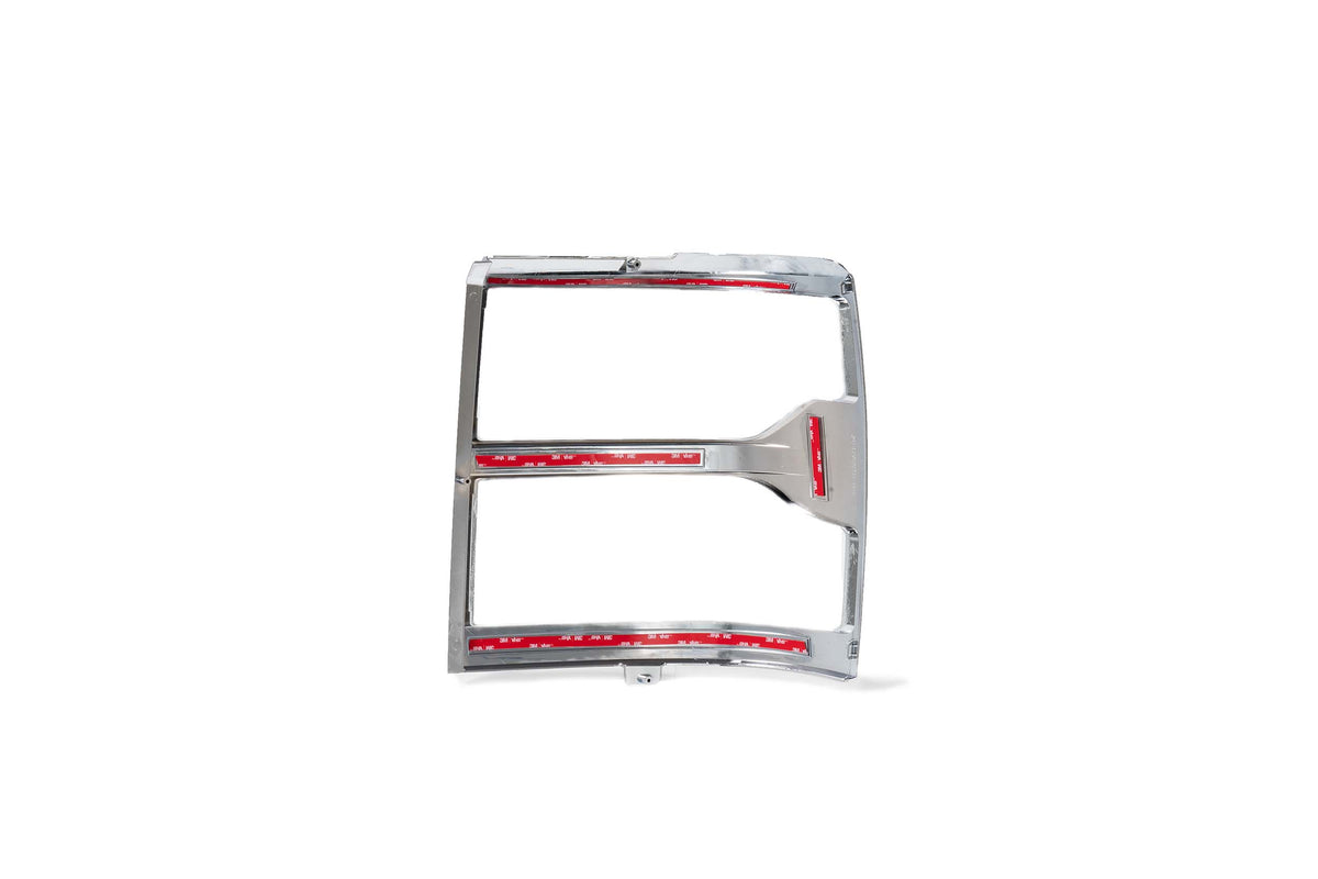 XB LED Headlight Trim Bezels: LF543 (Chrome / Set) - Headlights (Image 3 of 3)
