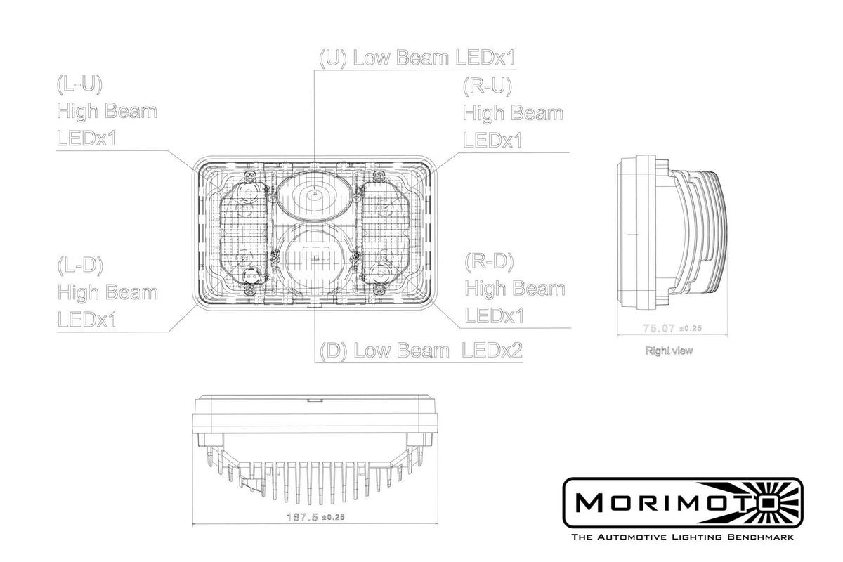 Sealed Beam: Sealed4 (4x6) - Headlights (Sealed Beam) (Image 6 of 6)