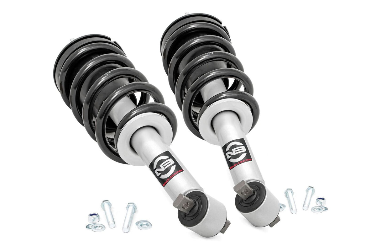 Rough Country 501167 Loaded Strut Pair | Stock | Chevy/GMC 1500 2WD/4WD (07-13) - Image 1