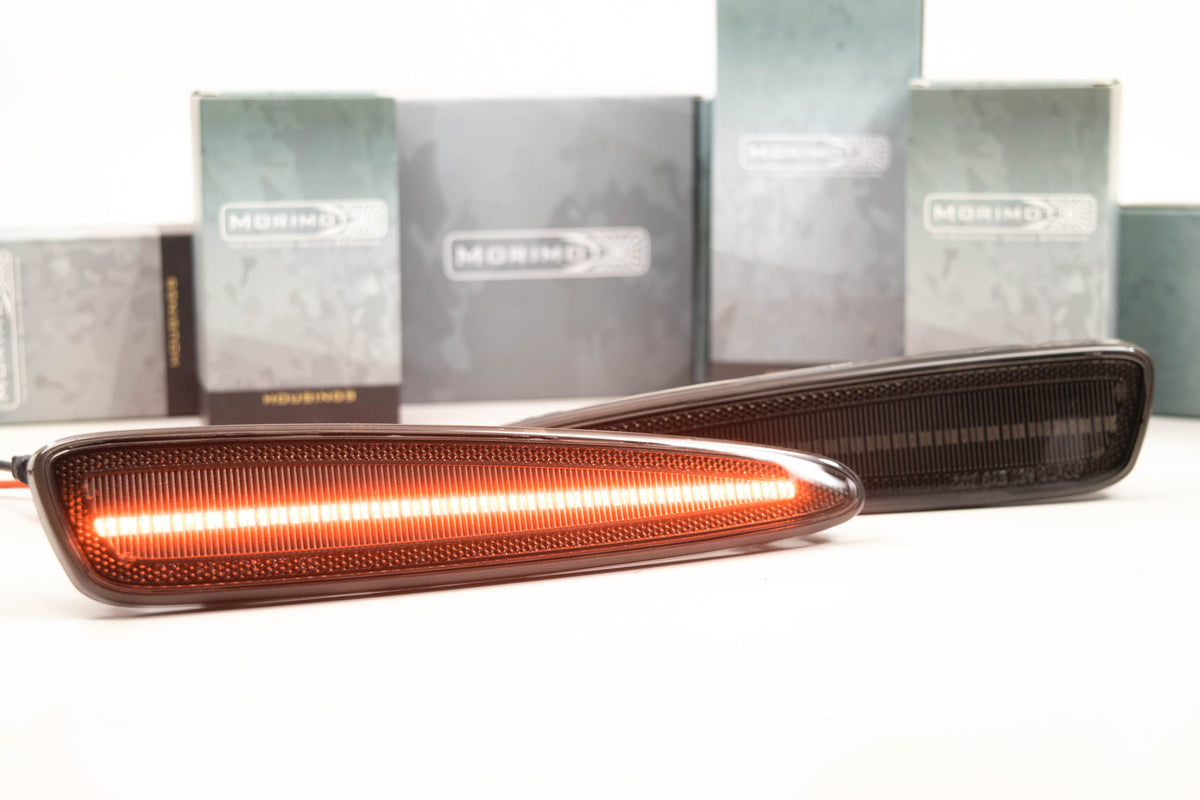 XB LED Side Markers: Corvette C6 (Front / Amber / Set) - DRL & Signals (Image 6 of 6)