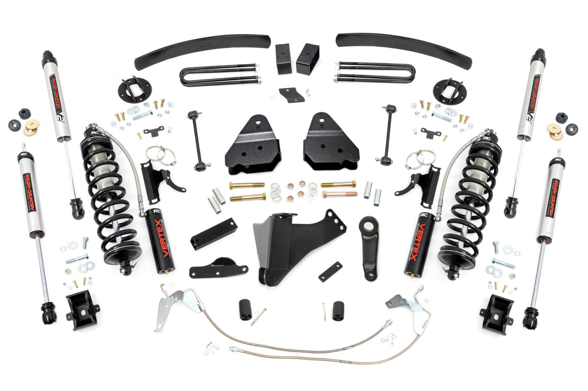 Rough Country 59458 6 Inch Lift Kit | Diesel | C/O V2 | Ford F-250/F-350 Super Duty (08-10) - Image 1