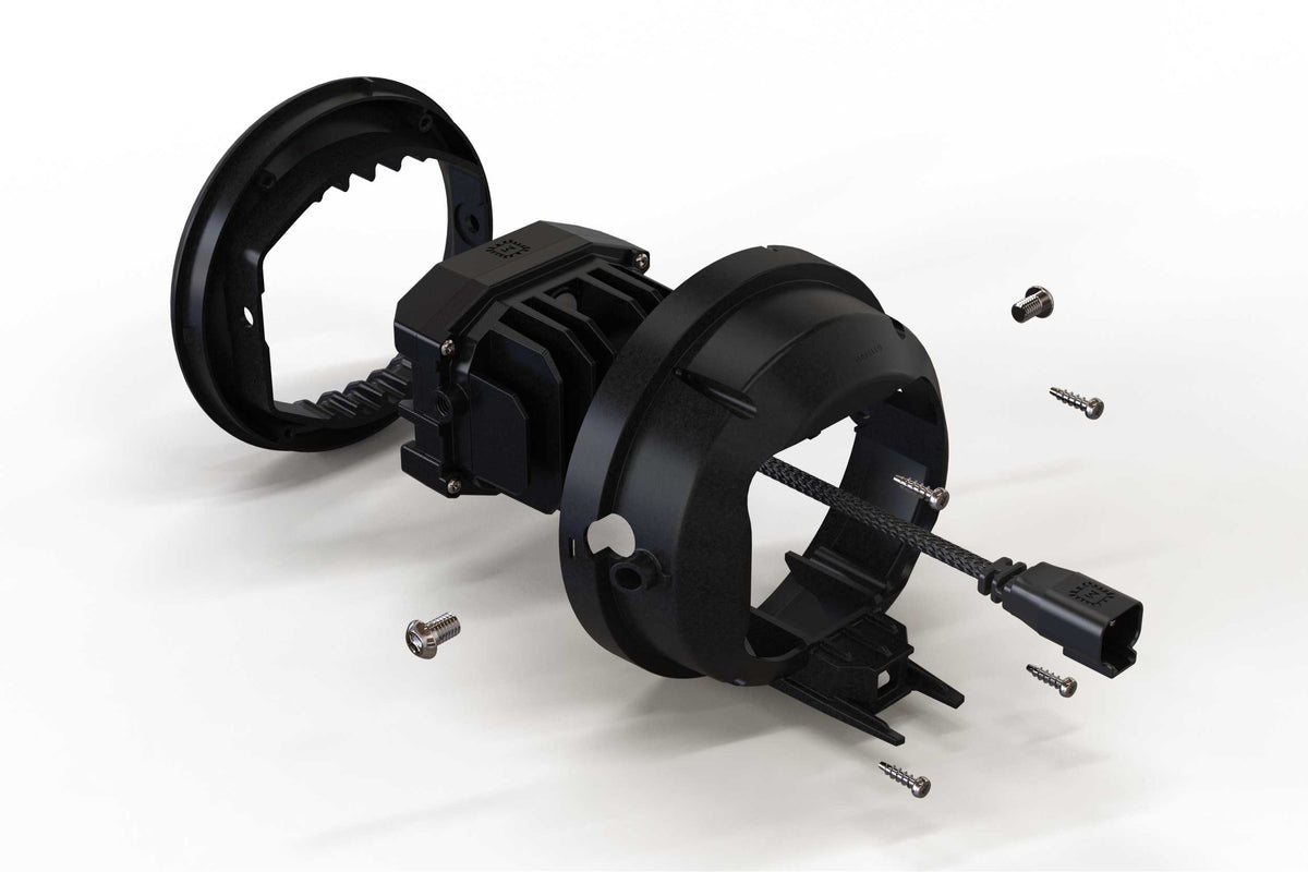 Morimoto 4Banger Fog Brackets: Type T2 (Set) - Off Road - Veh. Spec (Image 3 of 3)