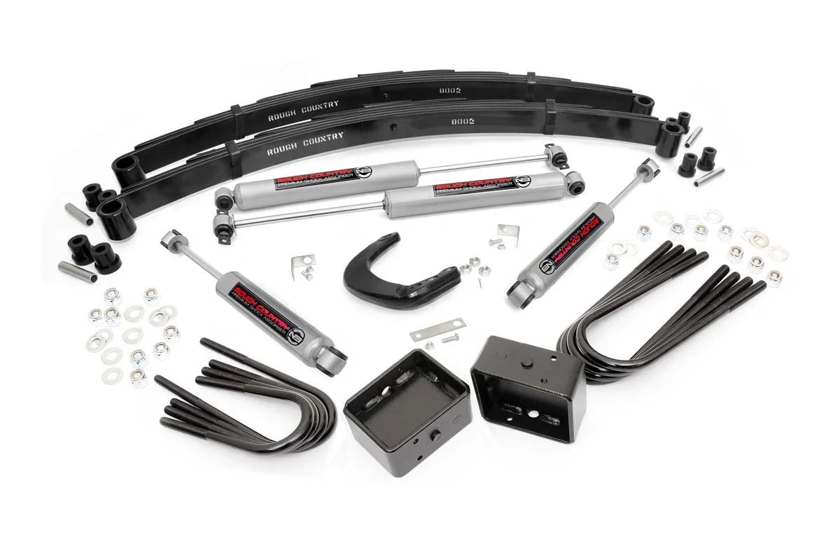 4 Inch Lift Kit | RR Blocks | Chevy/GMC C10/K10 Truck & SUV/K5 Blazer (73-76) - Susp Lift Kits 4wd