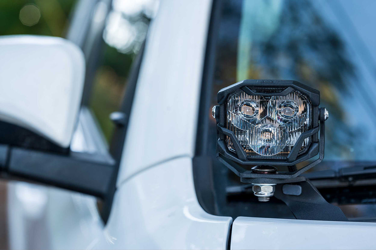 Morimoto 4Banger Ditch Light Kit: 14-21 Tundra (NCS White Spot Beam) - Off Road - Veh. Spec (Image 6 of 6)