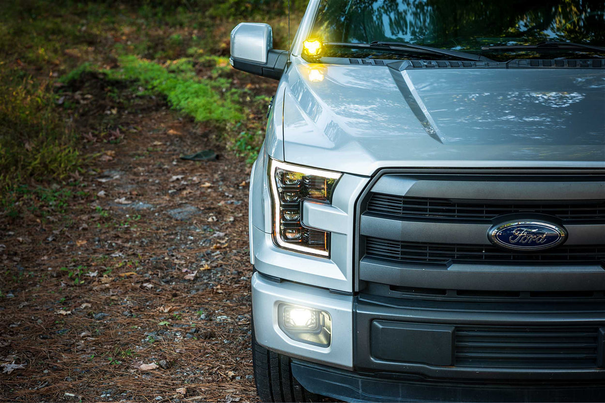 Morimoto 4Banger Ditch Light Kit: 15-20 F150 (NCS Yellow Combo Beam) - Off Road - Veh. Spec (Image 6 of 6)