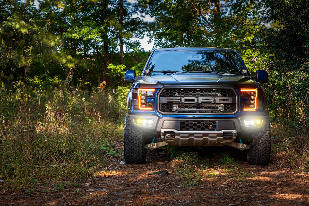4Banger Fog Lights: 15-20 Ford Raptor (NCS Yellow Wide / Wide / Wide) - Off Road - Veh. Spec (Image 6 of 6)