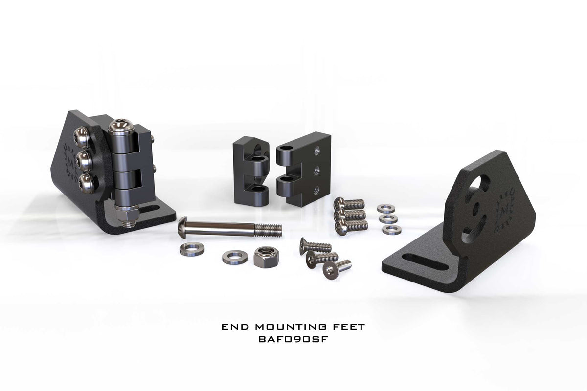Morimoto 2Banger: Bar-End Mounting Feet (Set) - Off Road - Universal