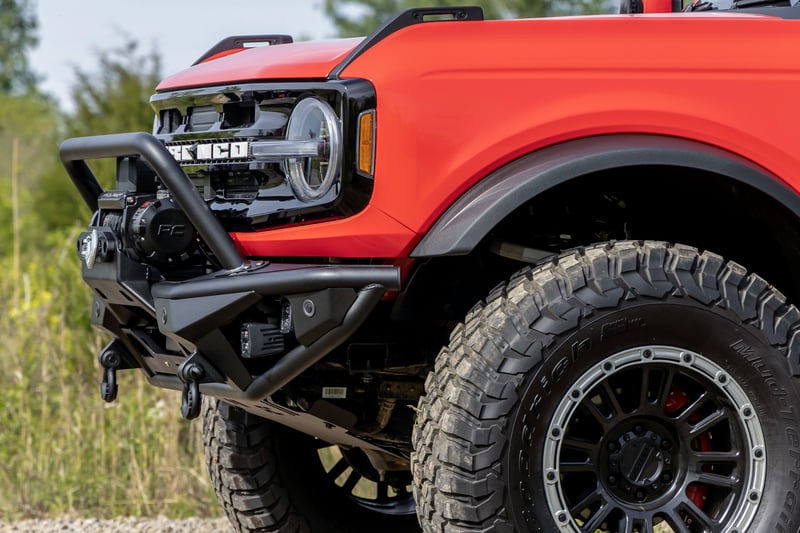 RC Front Bumper | Tubular | Ford Bronco 4WD (2021-2026) (manufacturer page)