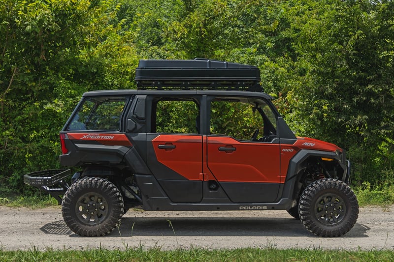 RC Bed Side Rear Windows | Scratch Resistant | Polaris XPEDITION ADV 5 (manufacturer page)