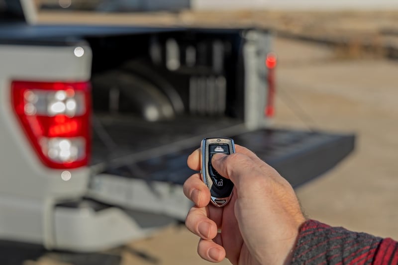 RC Powered Retractable Bed Cover | 5'7" Bed | Ford F-150 (15-26)/F-150 Lightning (22-26) (manufacturer page)
