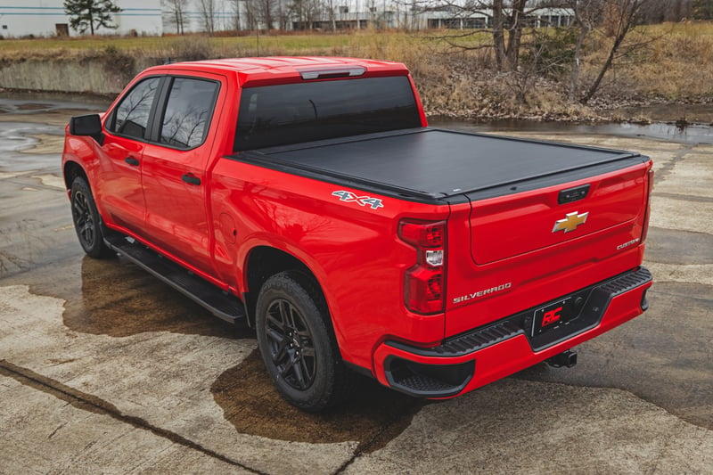 RC Powered Retractable Bed Cover | 5'10" Bed | Chevy/GMC Sierra 1500 (19-26)/Silverado 1500 (19-26) (manufacturer page)