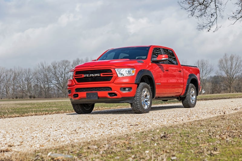 RC Pocket Fender Flares | PXR Brilliant Black | Ram 1500 2WD/4WD (2019-2024) (manufacturer page)