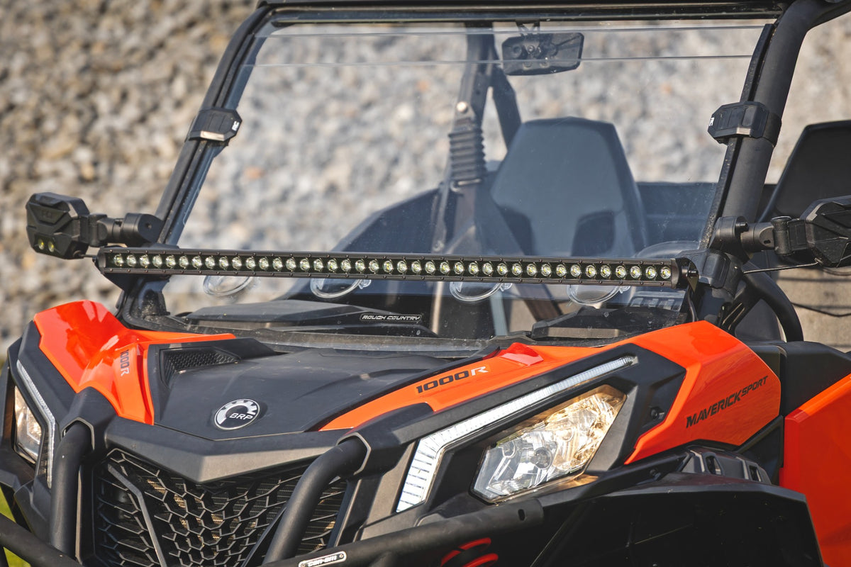 Rough Country 71211 40" LED Light Kit | Forward Facing | Can-Am Maverick Sport 1000R - Studio View 6