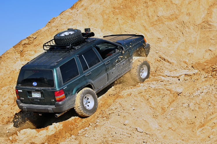 Rough Country 90222 4 Inch Lift Kit | Long Arm | Jeep Grand Cherokee ZJ 4WD (1993-1998) - Image 3