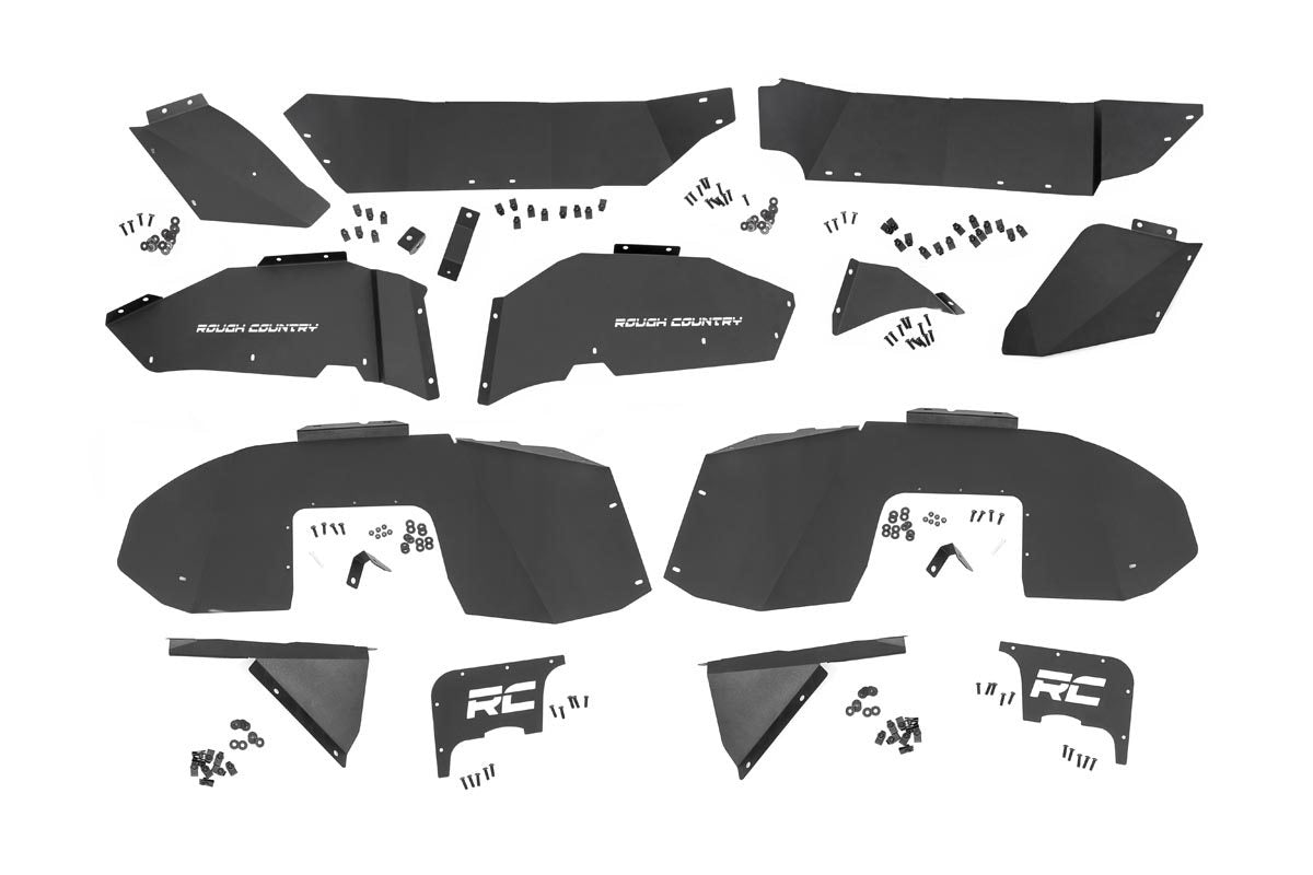 Rough Country 10499 Inner Fenders | FR & RR | Jeep Wrangler JL (18-26)/Wrangler Unlimited (18-26) - Image 1