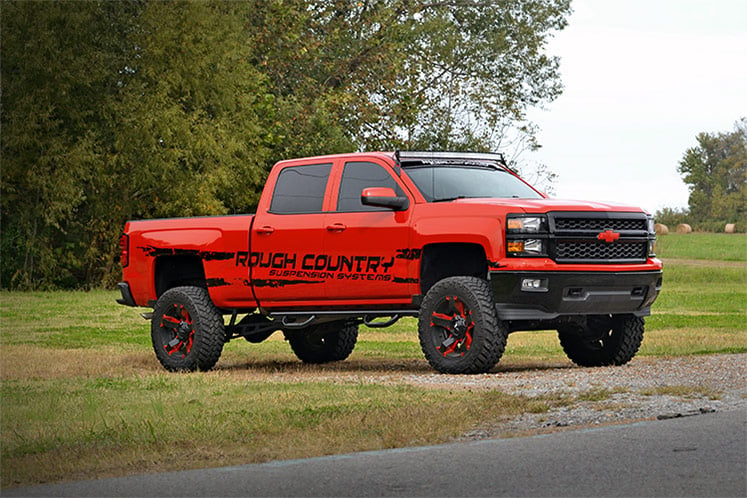 Rough Country 70514A LED Light Mount | Upper Windshield | 54" Curved | Chevy/GMC 2500HD/3500HD (15-19) - Image 3