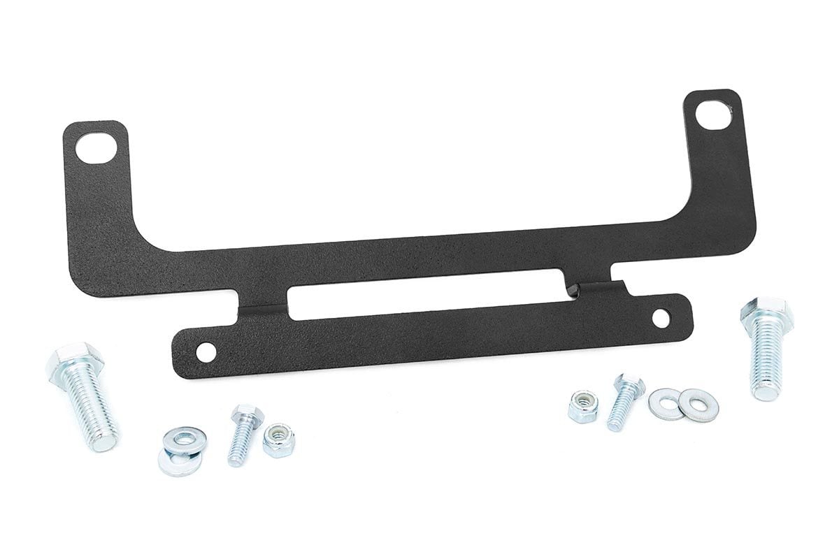 Rough Country RS139 License Plate Mnt | Roller Fairlead - Image 1
