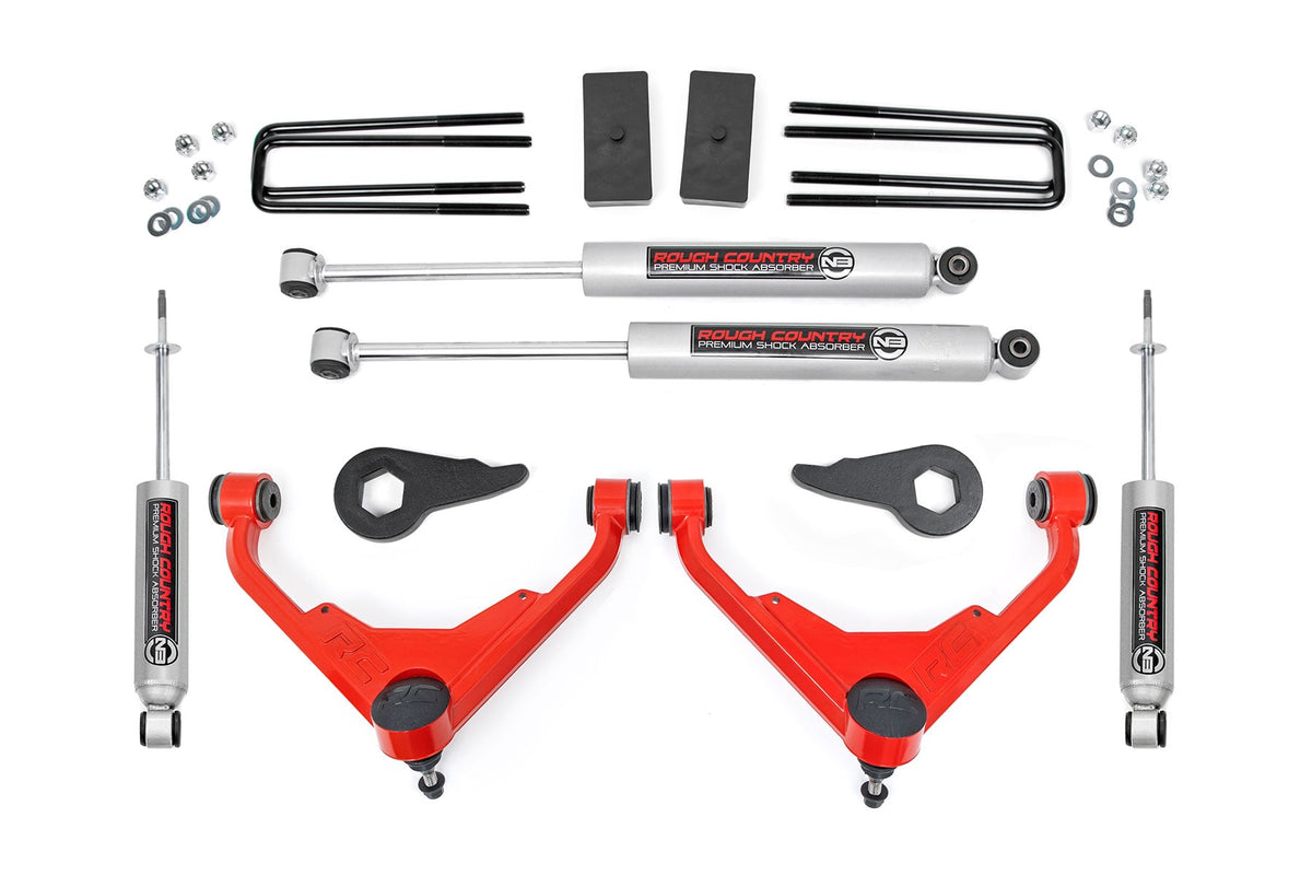 3 Inch Lift Kit | Chevy/GMC 2500HD/3500HD/Suburban 2500/Yukon XL 2500 (01-10) - Susp Lift Kits 4wd