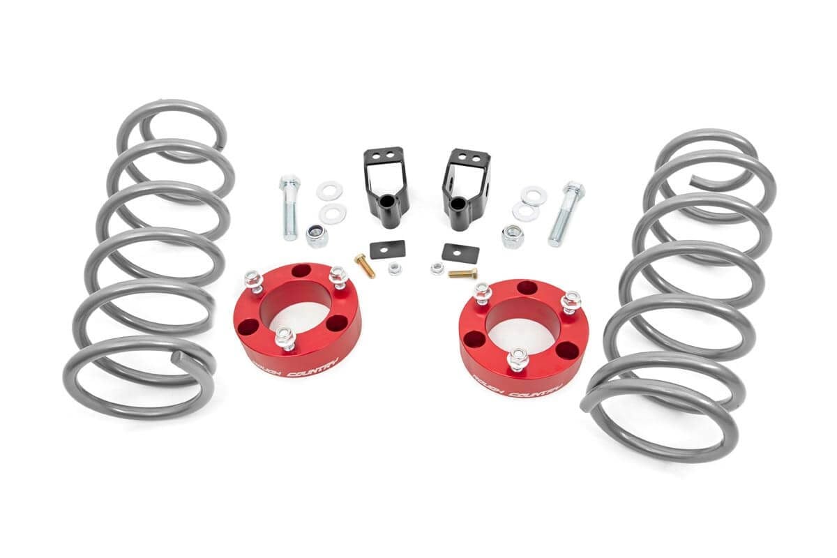 RC 3 Inch Lift Kit | X-REAS | RR Springs | Toyota 4Runner 4WD (2003-2009) (manufacturer page)