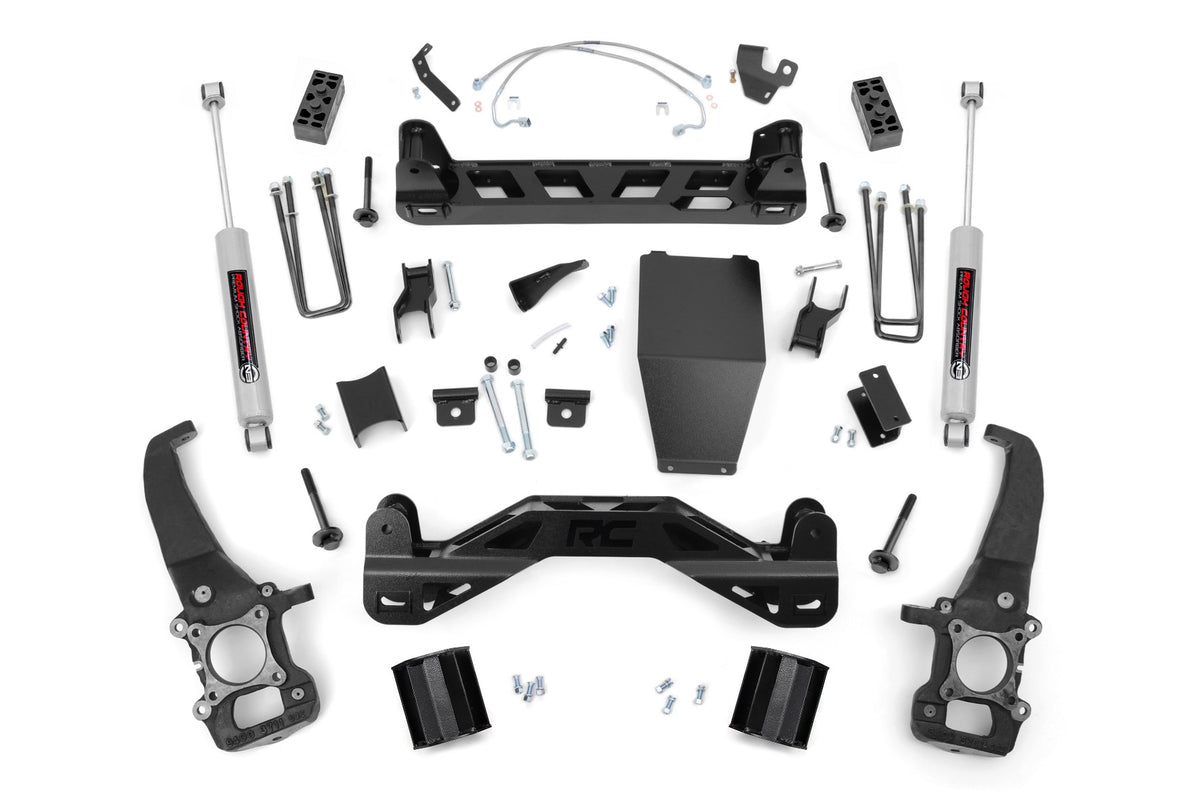 Rough Country 54720 4 Inch Lift Kit | Ford F-150 4WD (2004-2008) - Image 1