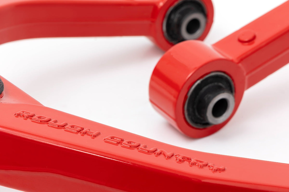 Red Forged Upper Control Arms | OE Upgrade | Nissan Titan 2WD/4WD (2004-2024) - Susp Accessories (Image 3 of 3)