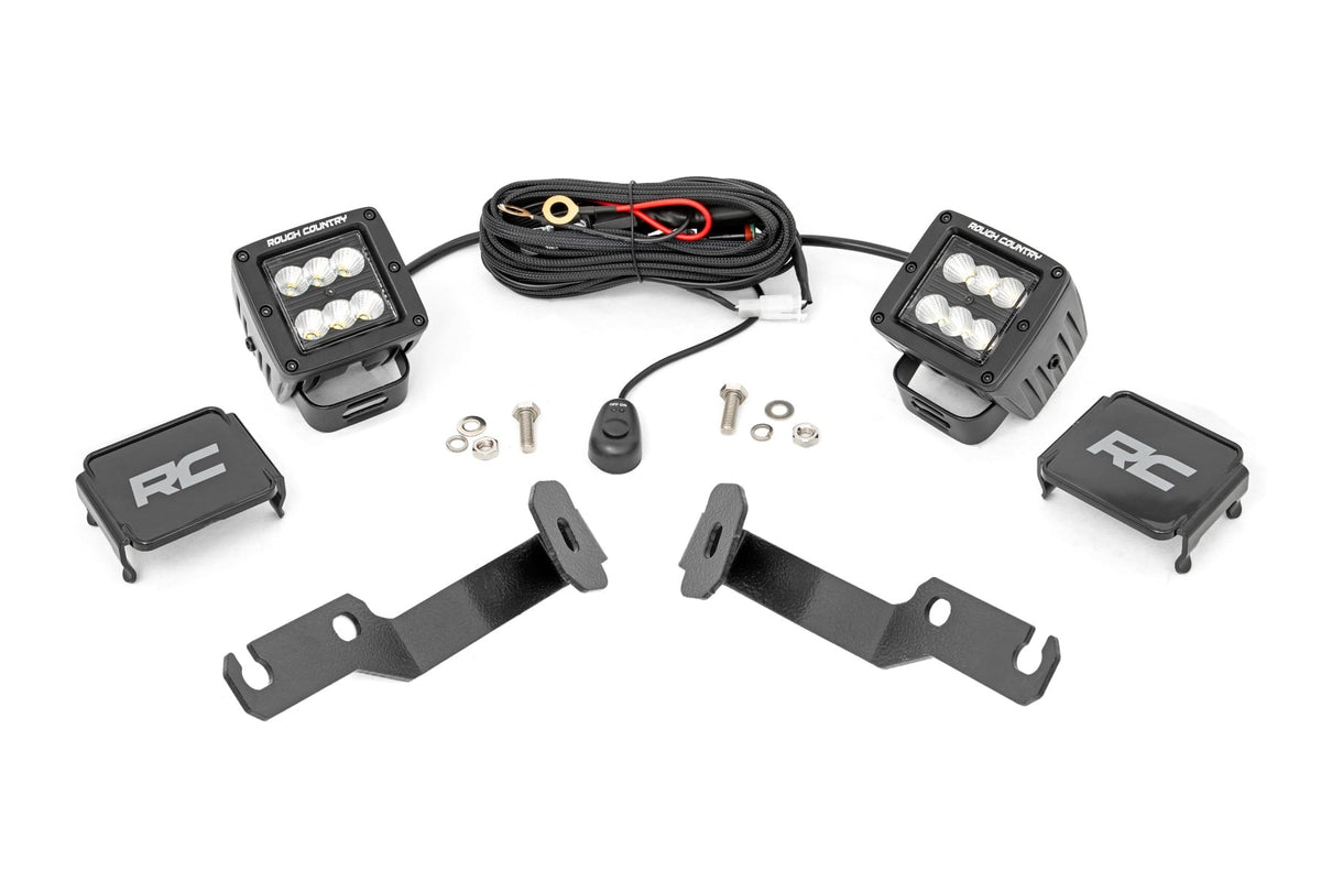 Rough Country 1088 Bar Pin Eliminator Kit | Front | Jeep Cherokee XJ/Wrangler TJ/Wrangler Unlimited 4WD - Image 1