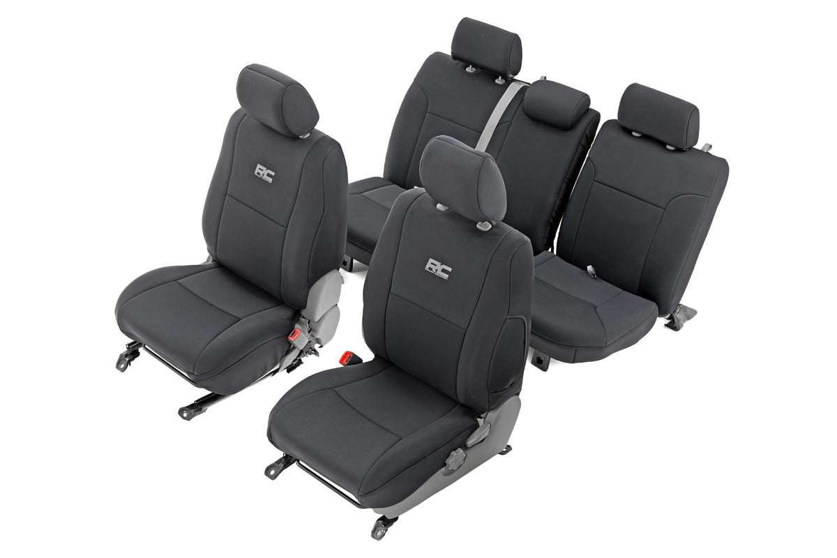RC Seat Covers | FR & RR | Crew Cab | Toyota Tacoma 2WD/4WD (2005-2015) (manufacturer page)