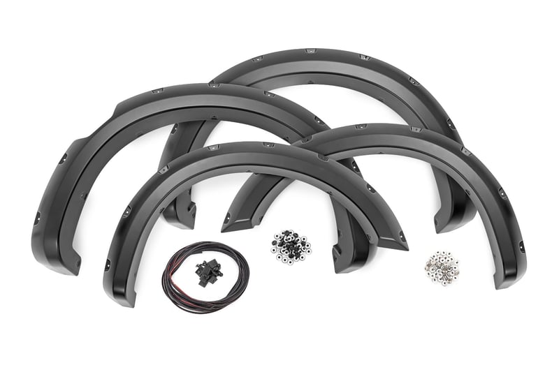 RC Pocket Fender Flares | G41 Magnetic Black | Nissan Titan 2WD/4WD (2017-2024) (manufacturer page)