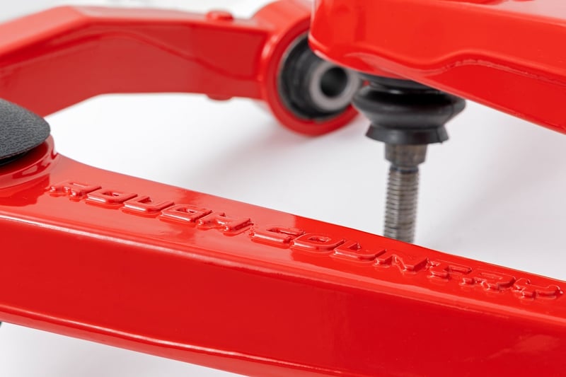 RC Red Forged Upper Control Arms | OE Upgrade | Nissan Frontier 4WD (2005-2026) (manufacturer page)
