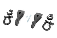 Tow Hook Brackets | D-Ring Combo | Chevy/GMC 1500 (07-13) - Winches & Acc (Image 1 of 6)