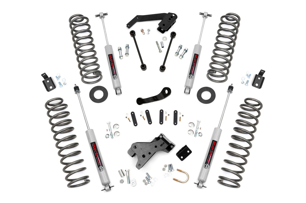 RC 4 Inch Lift Kit | Jeep Wrangler Unlimited 2WD/4WD (2007-2018) (manufacturer page)