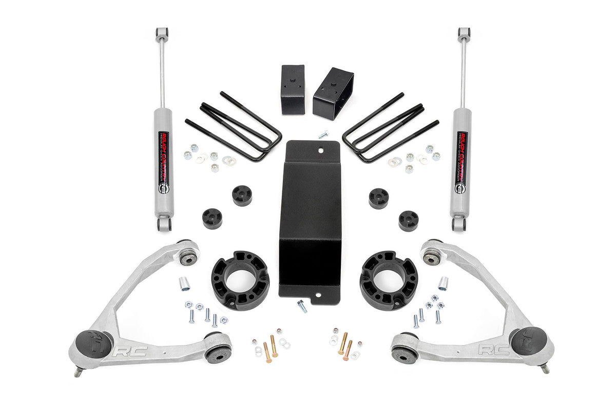 3.5 Inch Lift Kit | Alum/Cast Steel | Chevy/GMC 1500 (07-16) - Susp Lift Kits 4wd (Image 1 of 6)