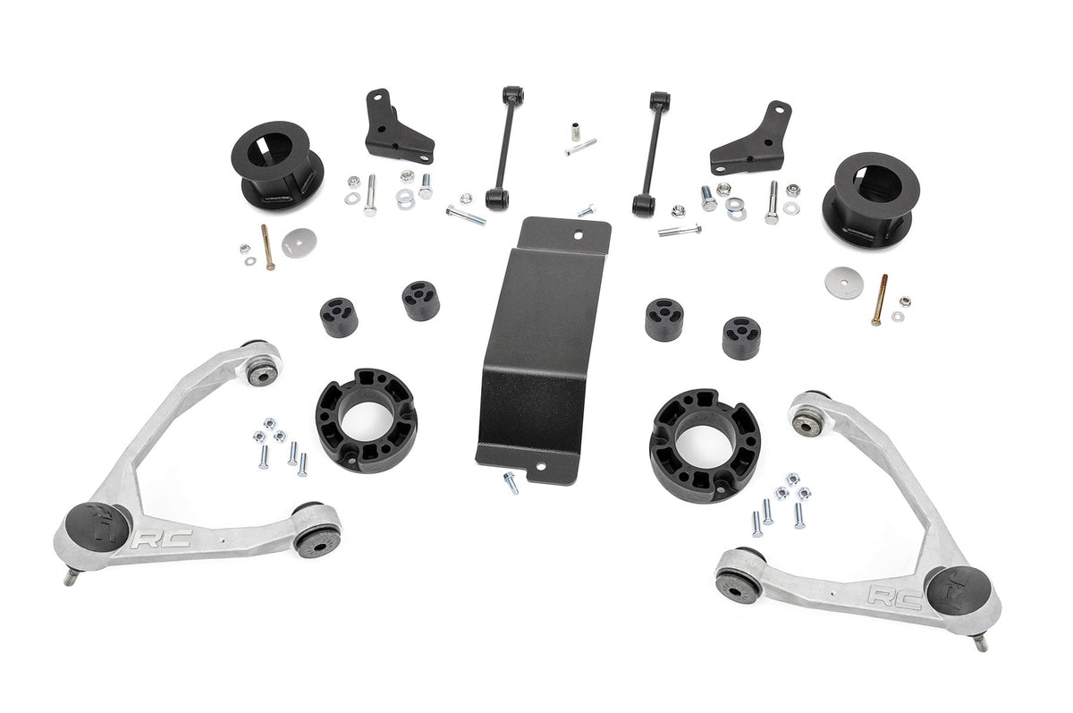 3.5 Inch Lift Kit | Forged UCAs | Chevy/GMC SUV 1500 2WD/4WD (2007-2020) - Susp Lift Kits 2wd (Image 1 of 4)