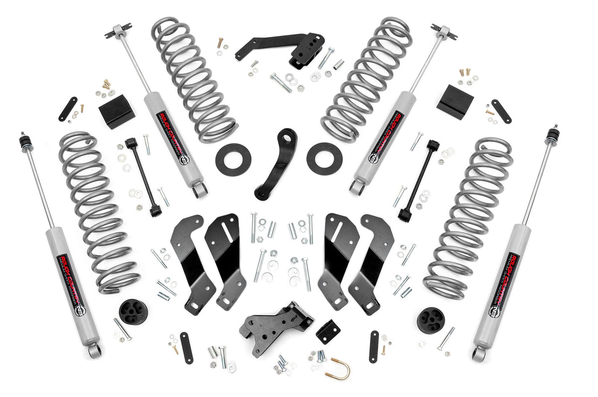 3.5 Inch Lift Kit | Jeep Wrangler JK 4WD (2007-2018) - Susp Lift Kits 4wd