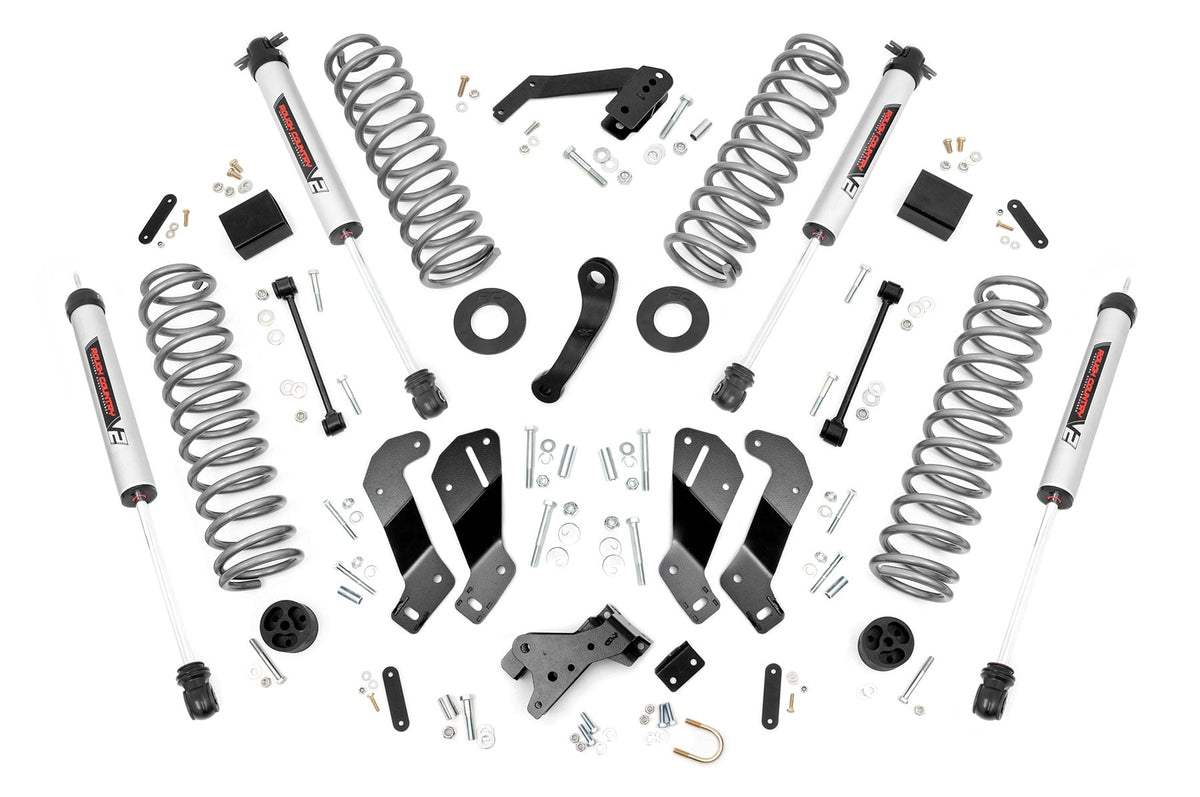 3.5 Inch Lift Kit | V2 | Jeep Wrangler Unlimited 2WD/4WD (2007-2018) - Susp Lift Kits 4wd